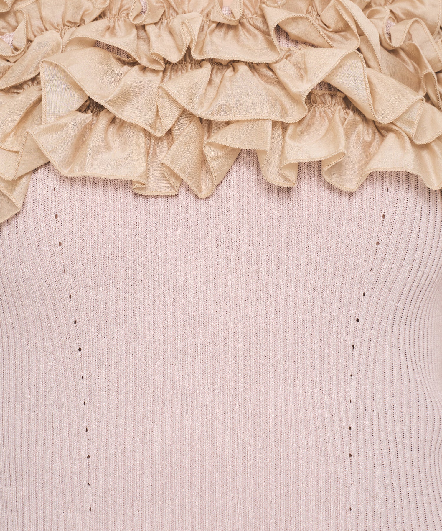 フリル2wayオフショルニット