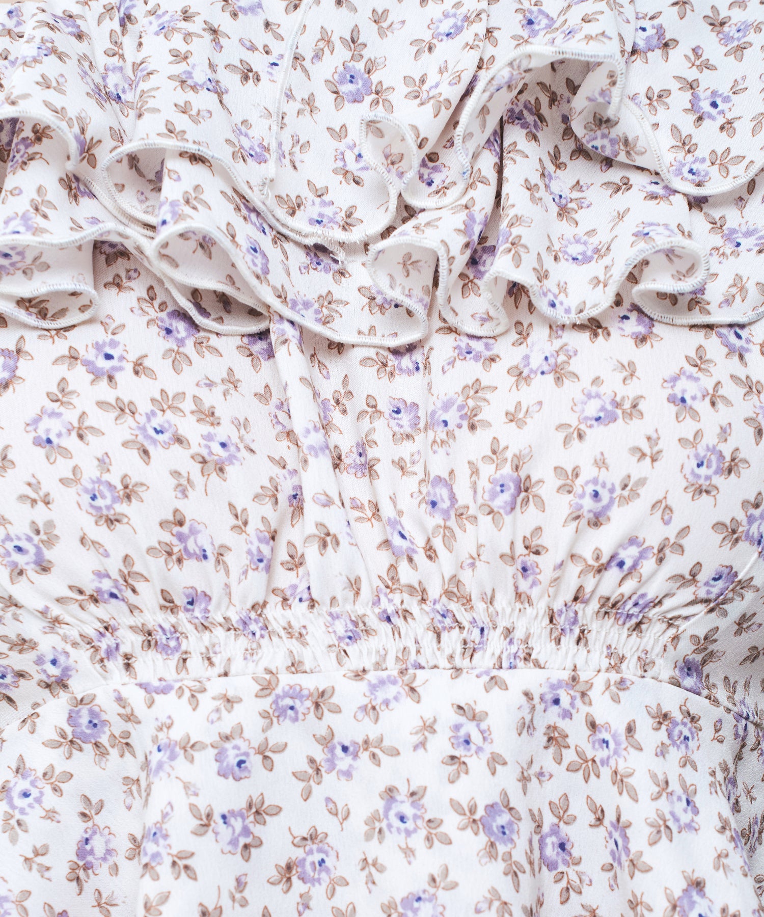 ローズフリル2wayオフショルブラウス