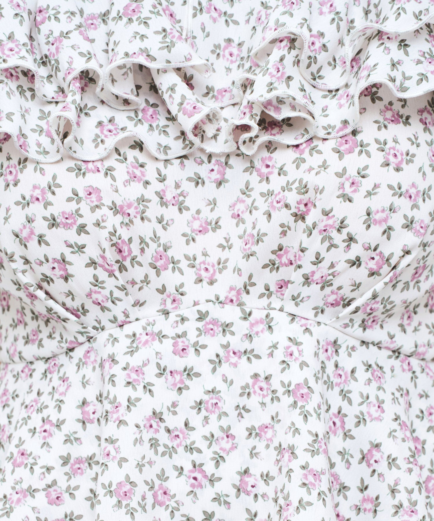 ローズフリル2wayオフショルブラウス