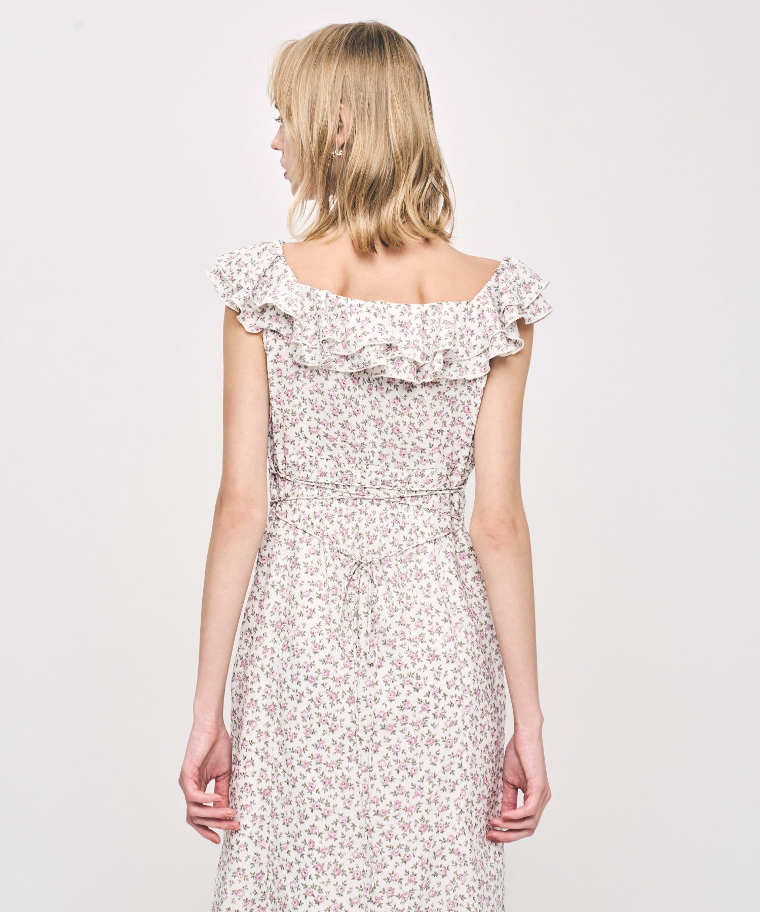 ローズフリルワンピース