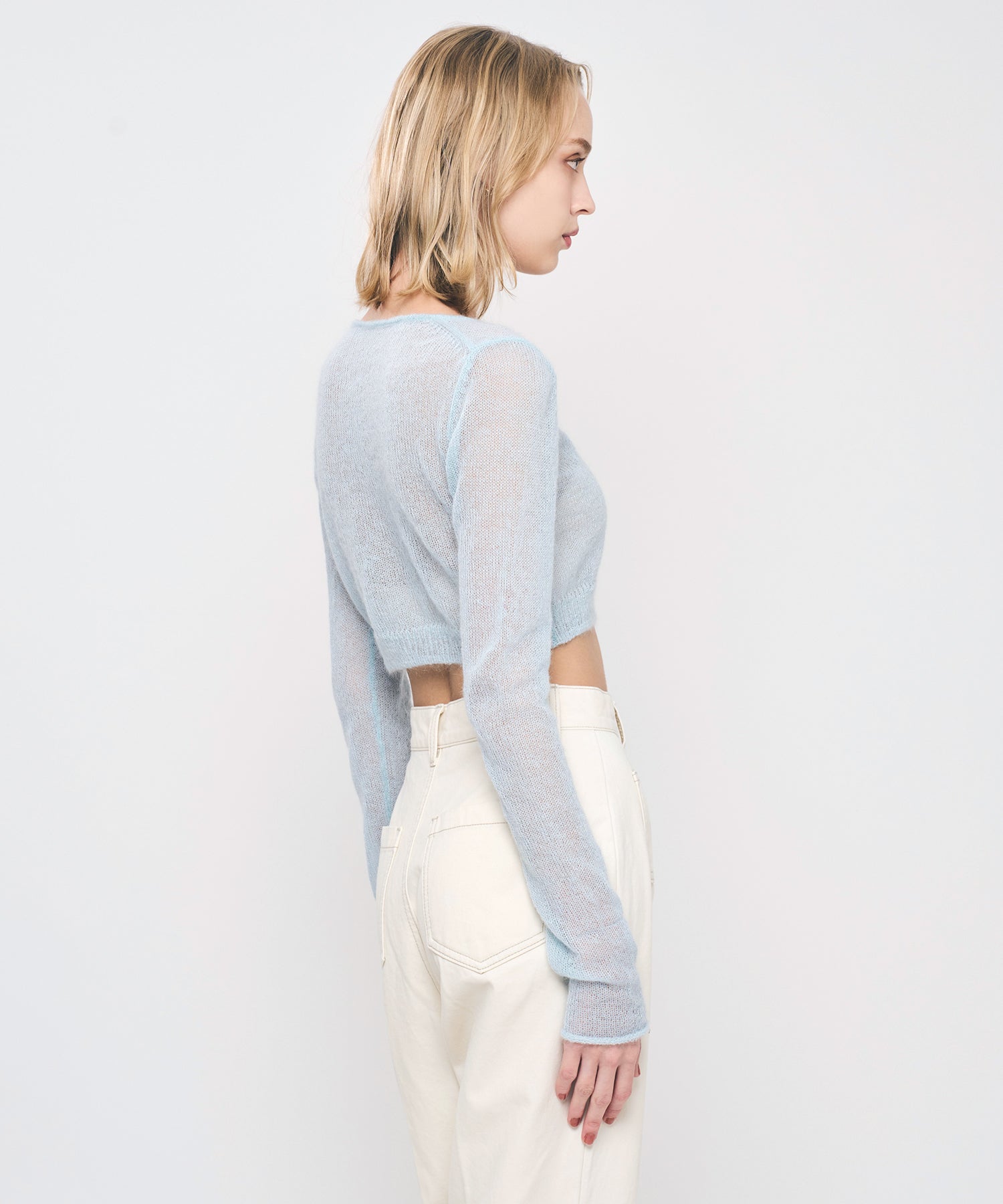 【予約】キッドモヘヤシアーカーディガン