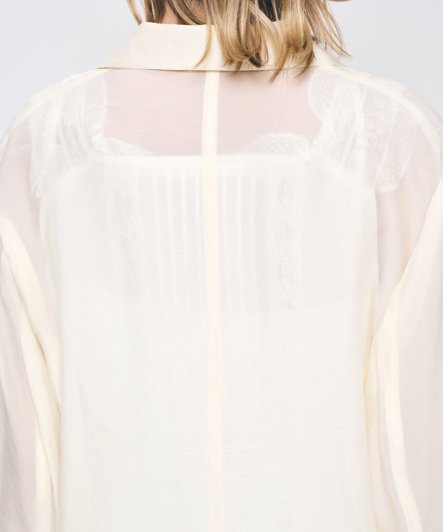 シアーダブルブレストジャケット