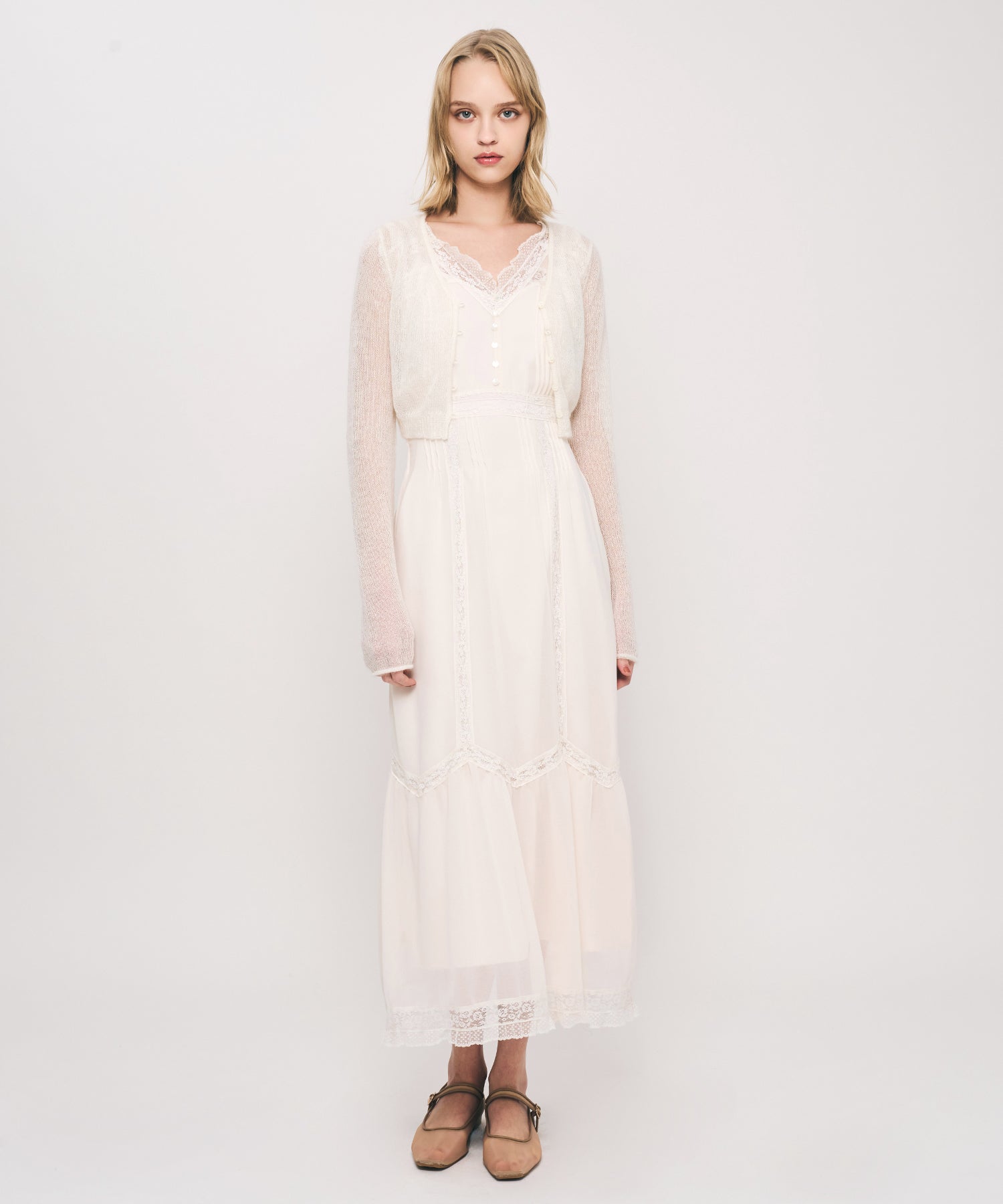 キッドモヘヤシアーカーディガン