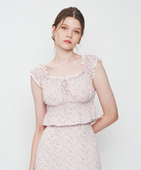 ヴィンテージローズブラウス