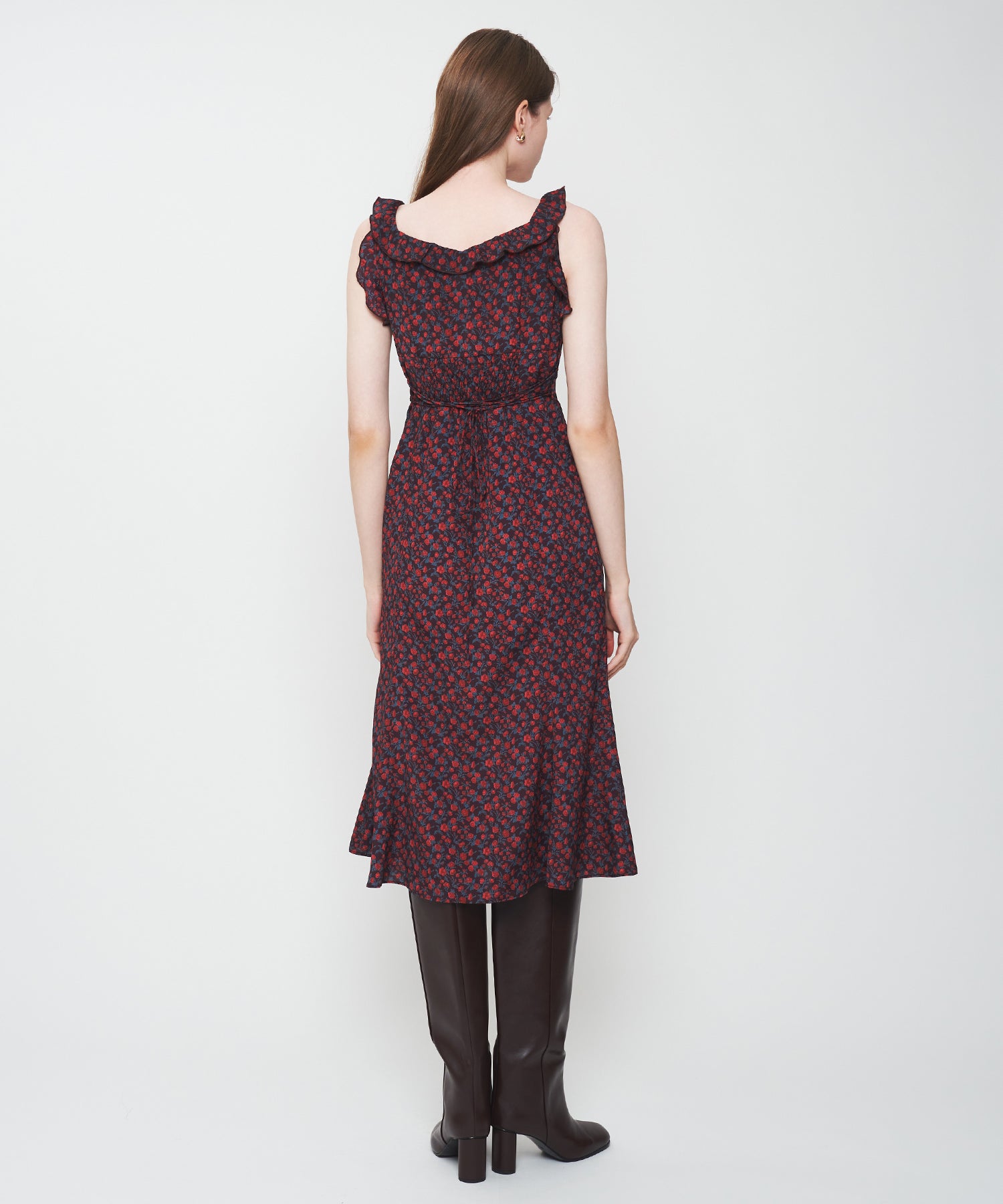 ヴィンテージローズフリルワンピース