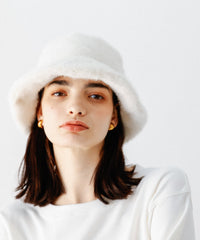 フェイクミンクハット