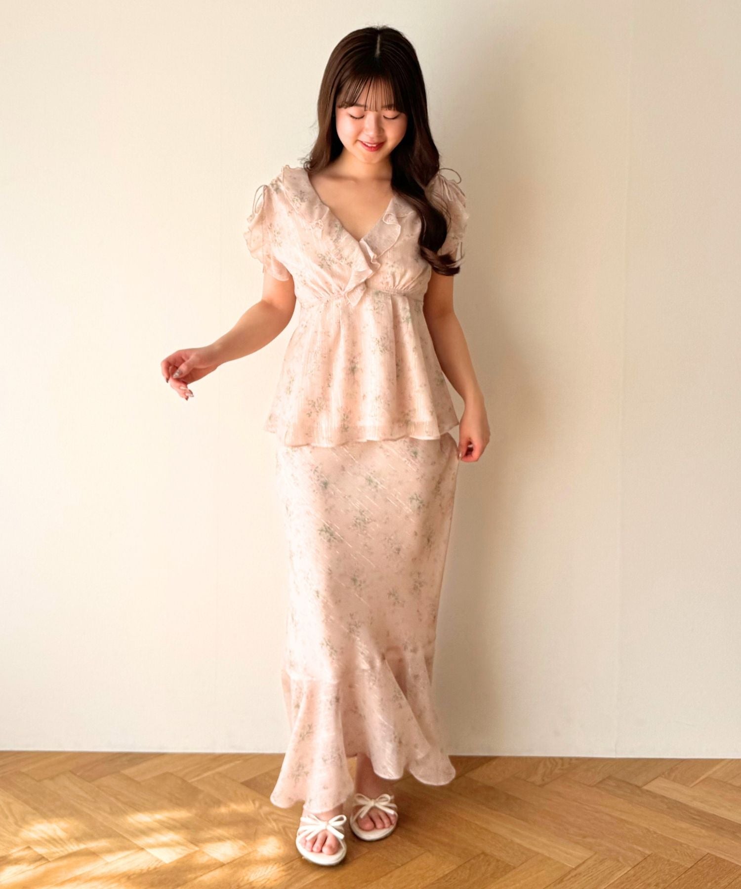 【予約】Eclat de Fleurブラウス