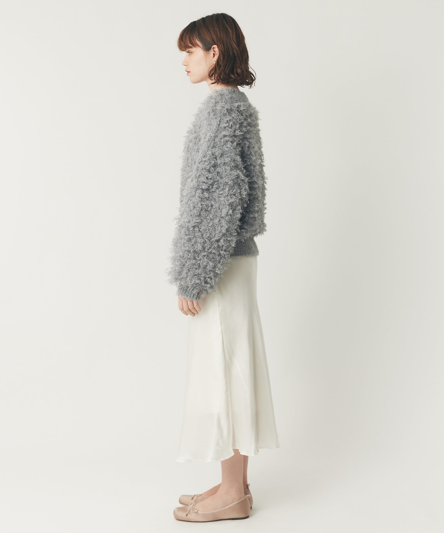 ラメフラッフィ―カーディガン