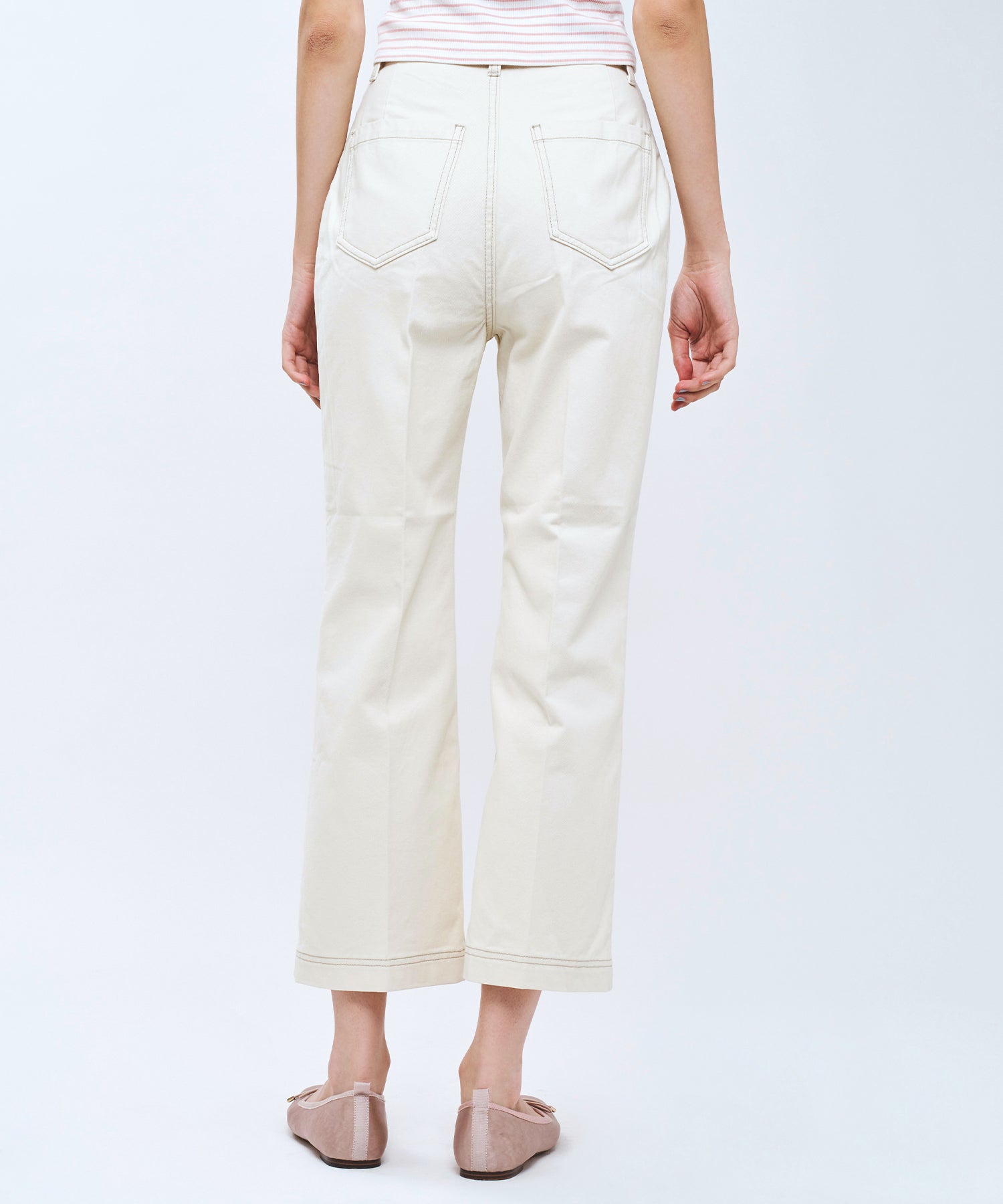 パッチポケットデニムパンツ