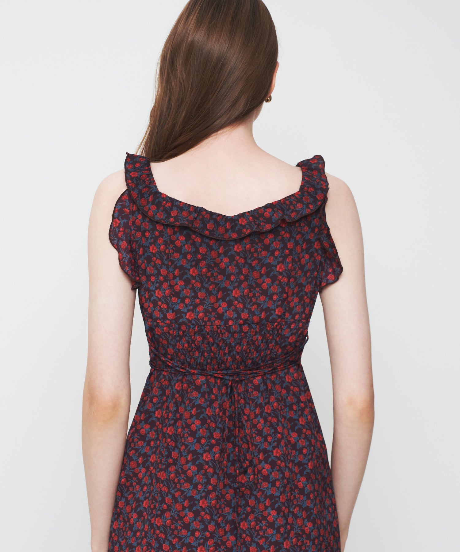 ヴィンテージローズフリルワンピース