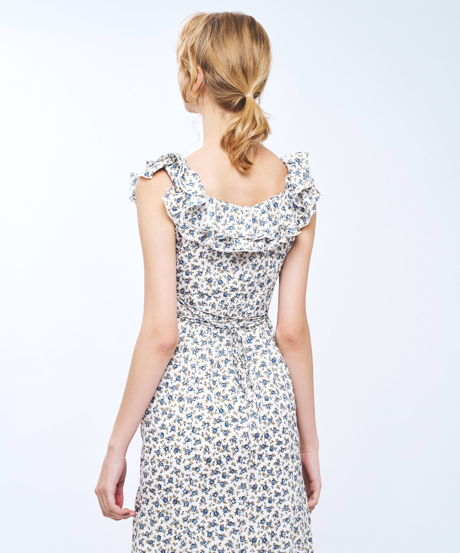 ローズフリルワンピース