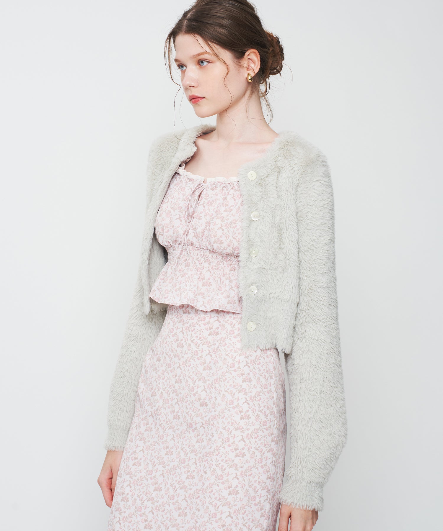 ヴィンテージローズブラウス