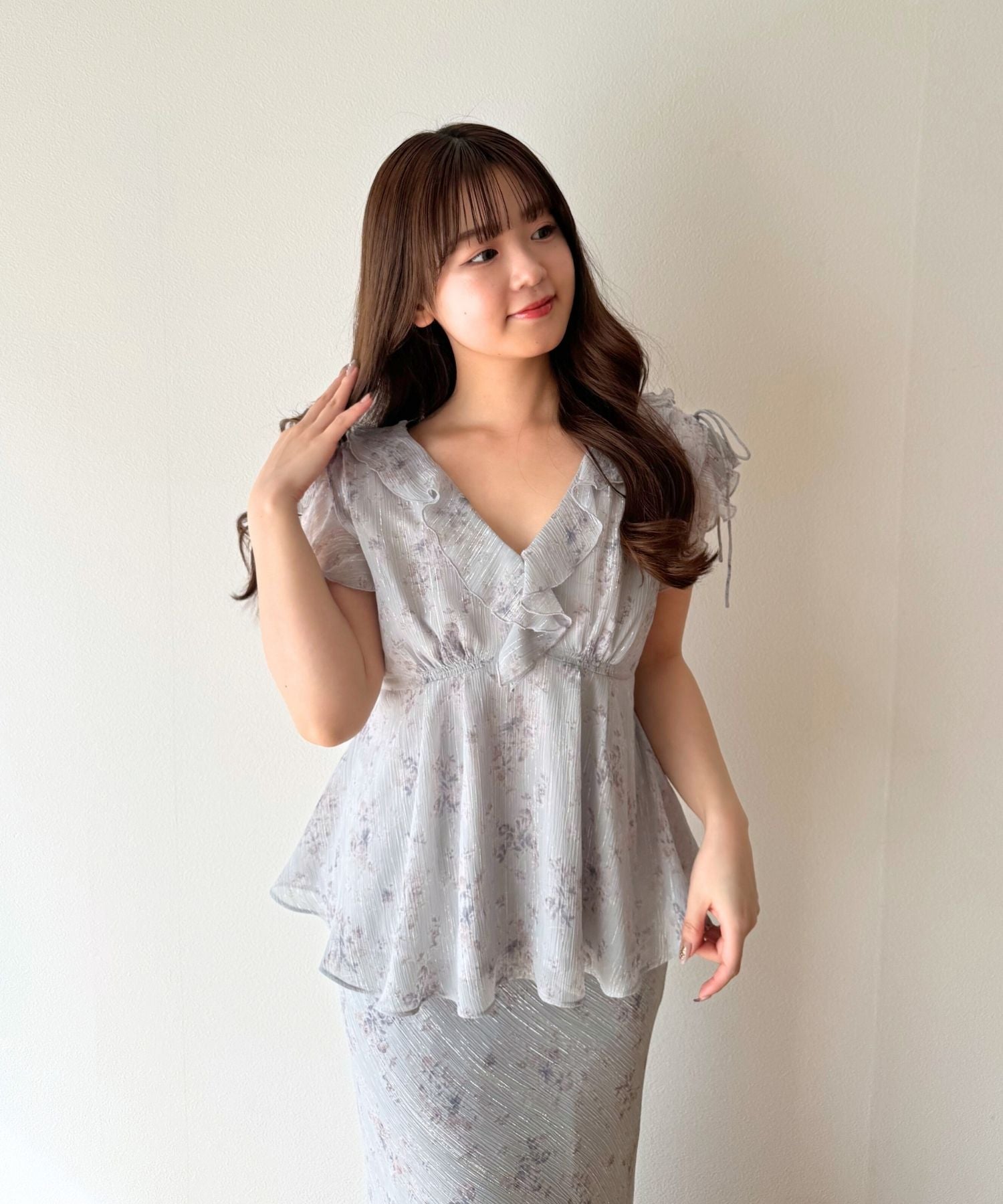 【予約】Eclat de Fleurブラウス