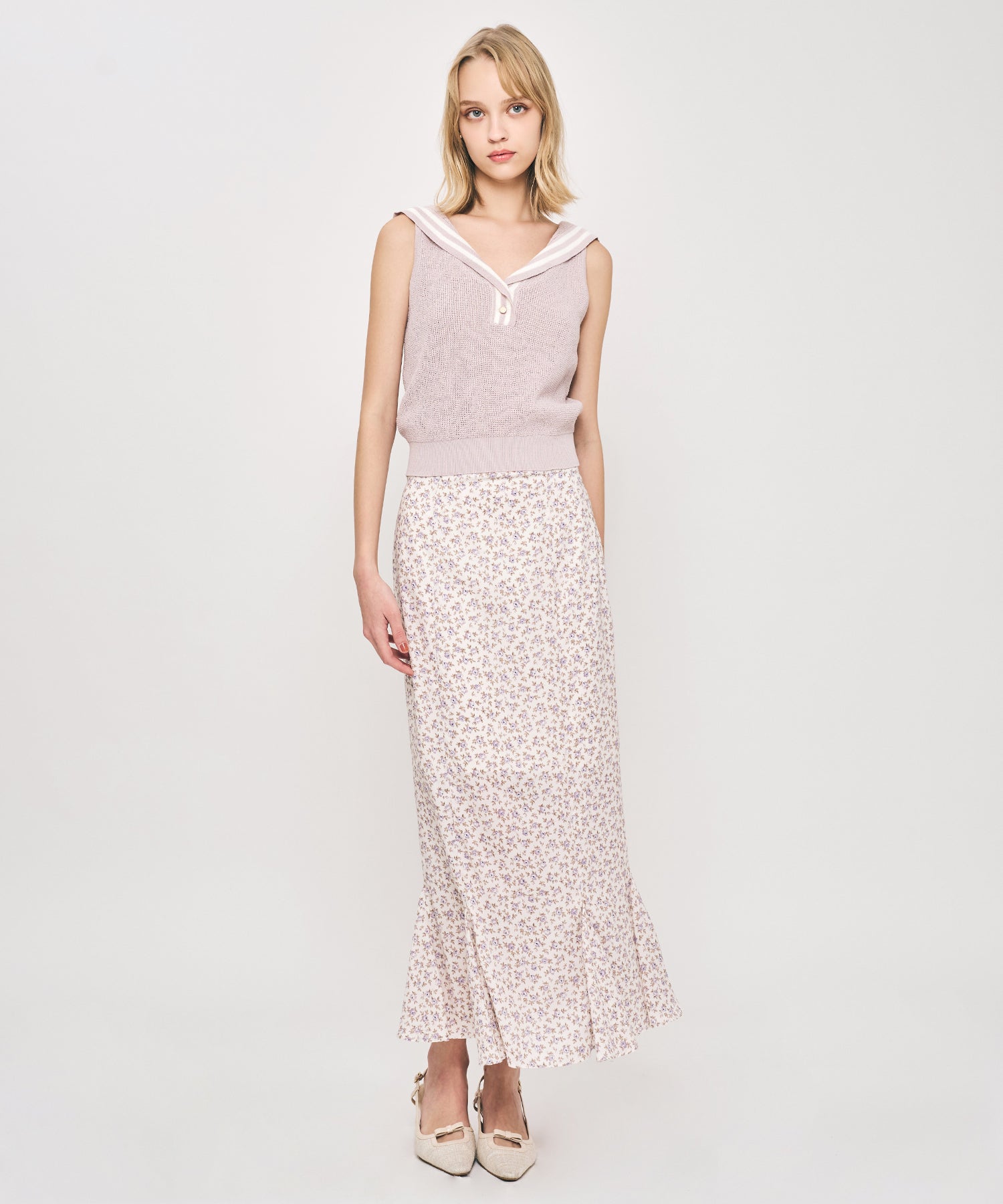 【予約】ローズマーメイドスカート