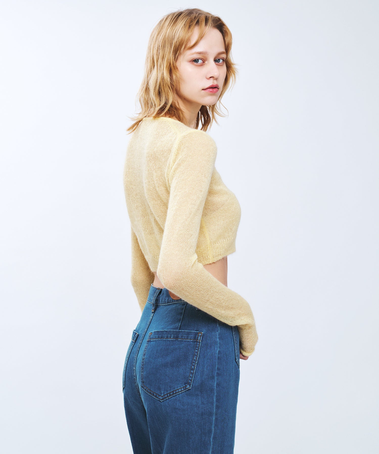 【予約】キッドモヘヤシアーカーディガン