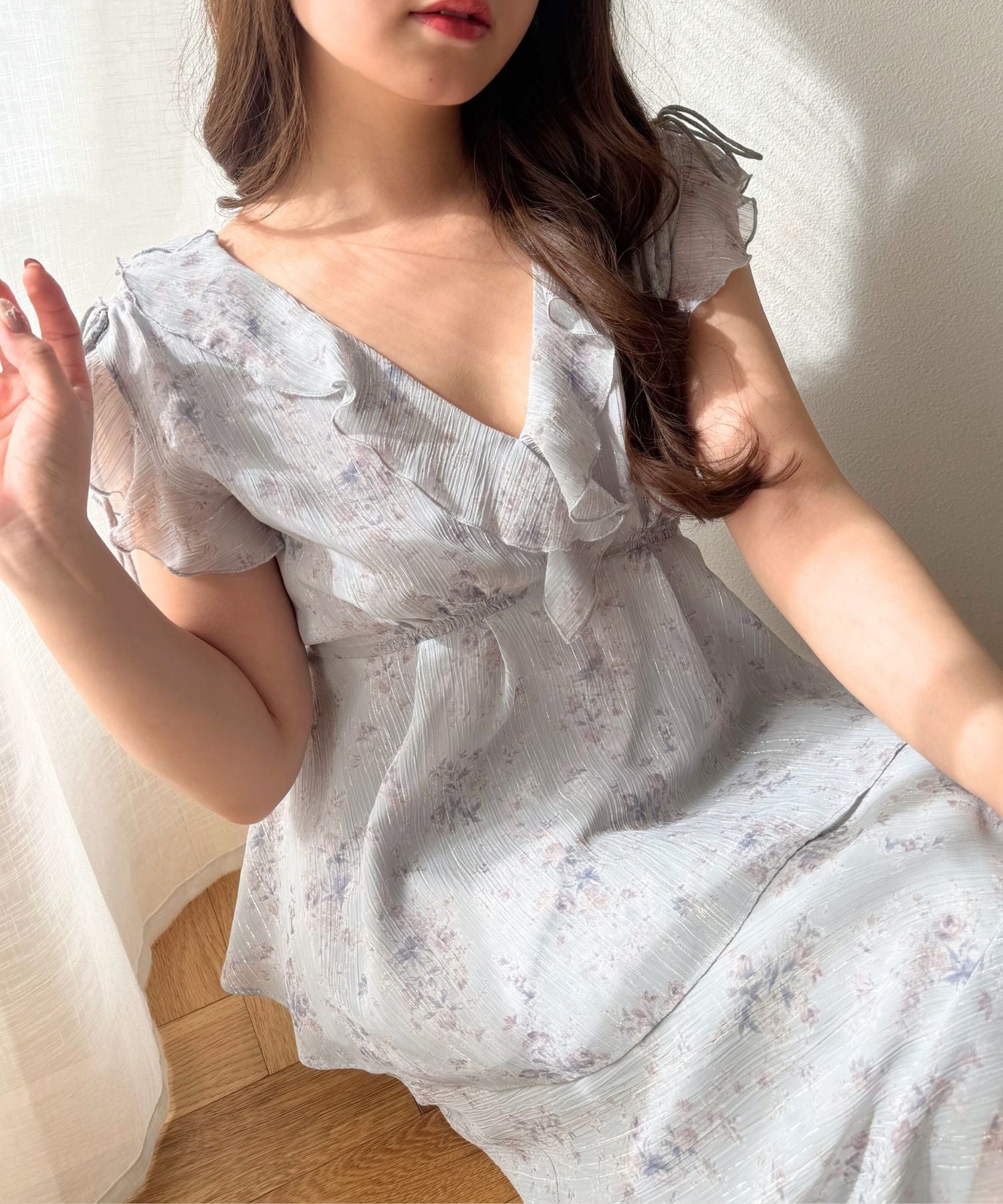 【予約】Eclat de Fleurブラウス