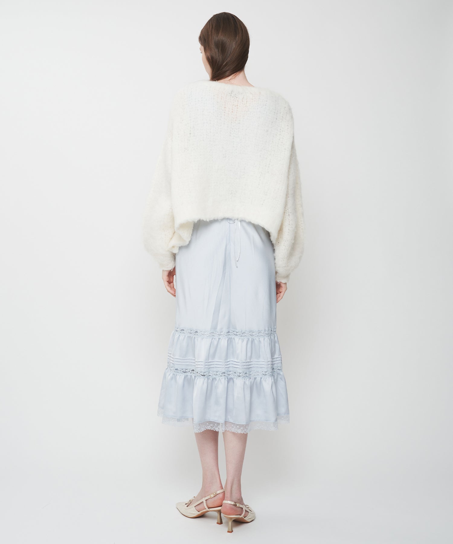 【予約】Alpaca ブラッシュドニットカーディガン