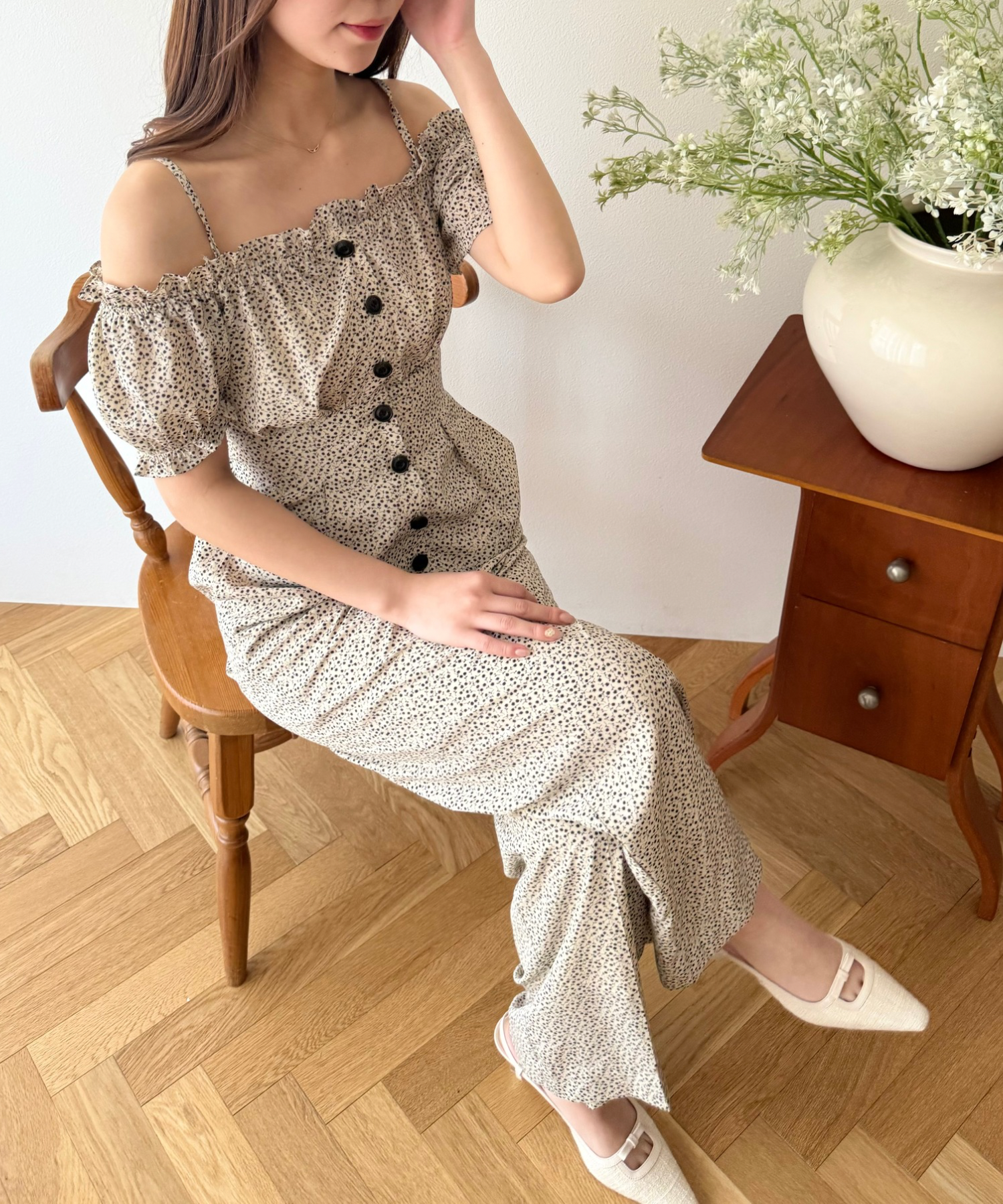 嬌小的花朵合而為一