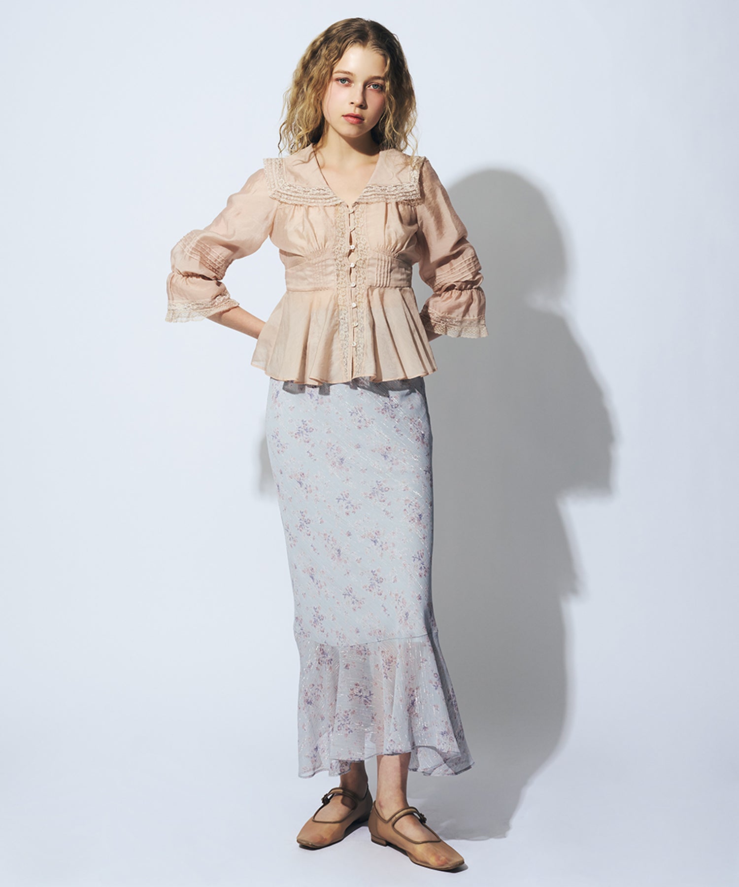 【予約】Eclat de Fleurマーメイドスカート