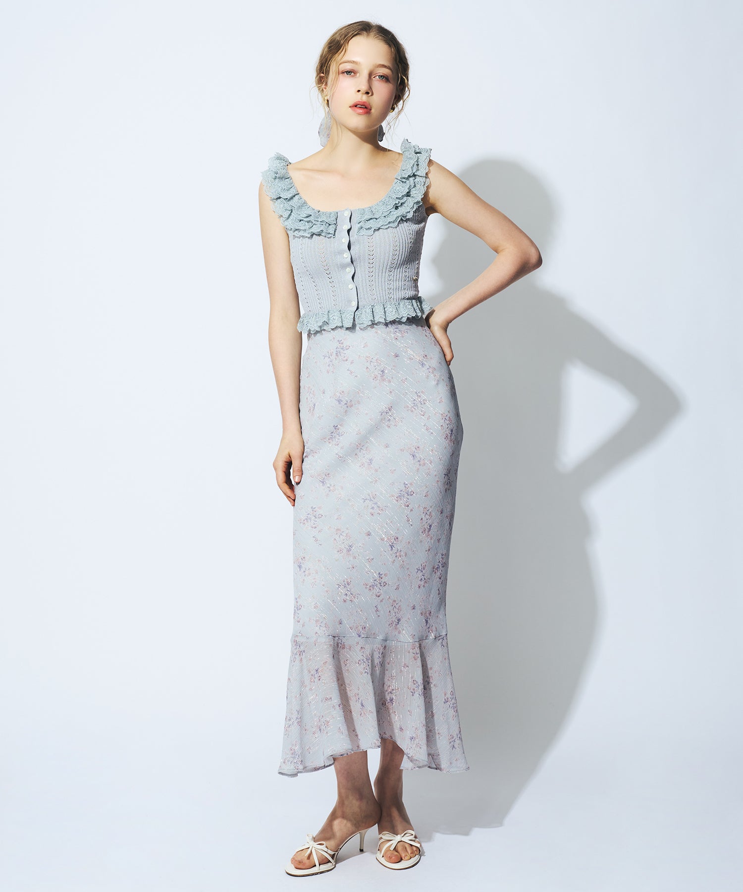 【予約】Eclat de Fleurマーメイドスカート