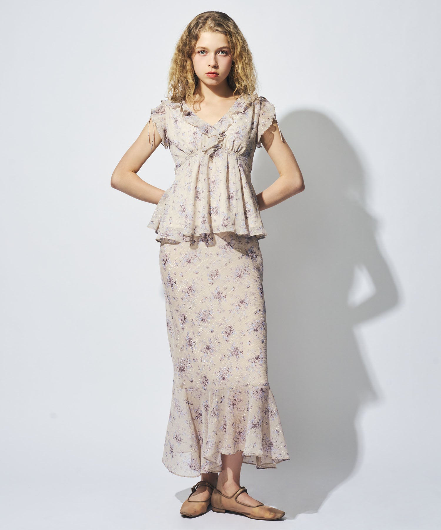 【予約】Eclat de Fleurブラウス