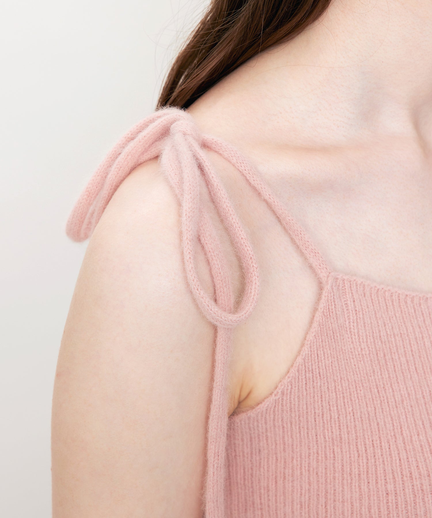 Fox Yak リボンニットキャミ