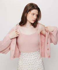 Fox Yak リボンニットキャミ