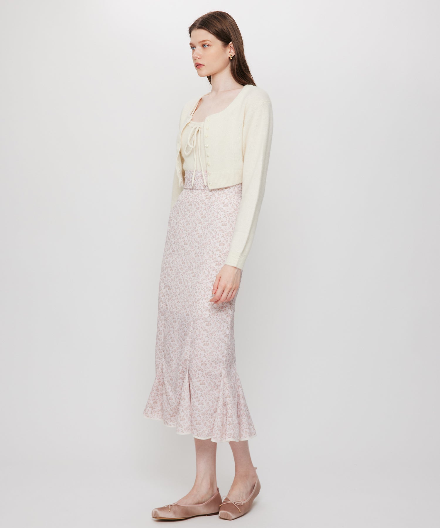 Fox blend キャミセットカーディガン