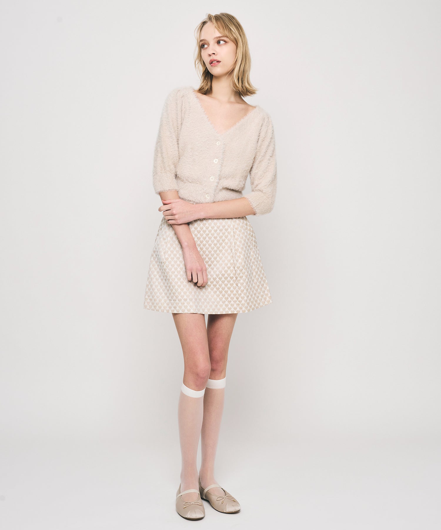 ハートJQタックミニスカート