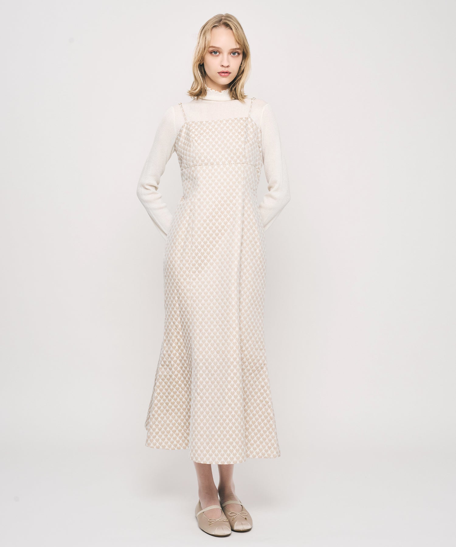 予約】ハートJQキャミワンピース