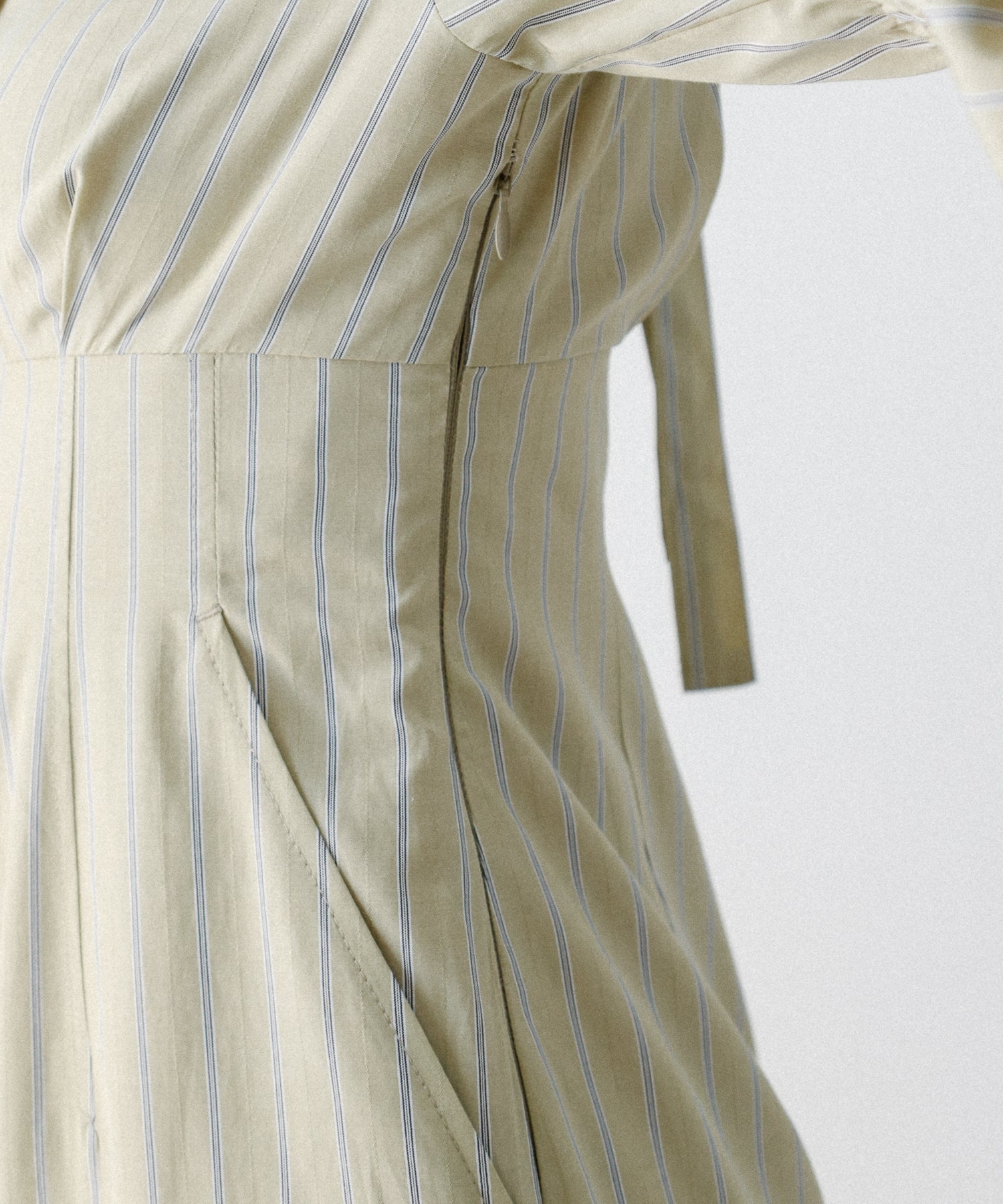 鏤空條紋女士連身裙