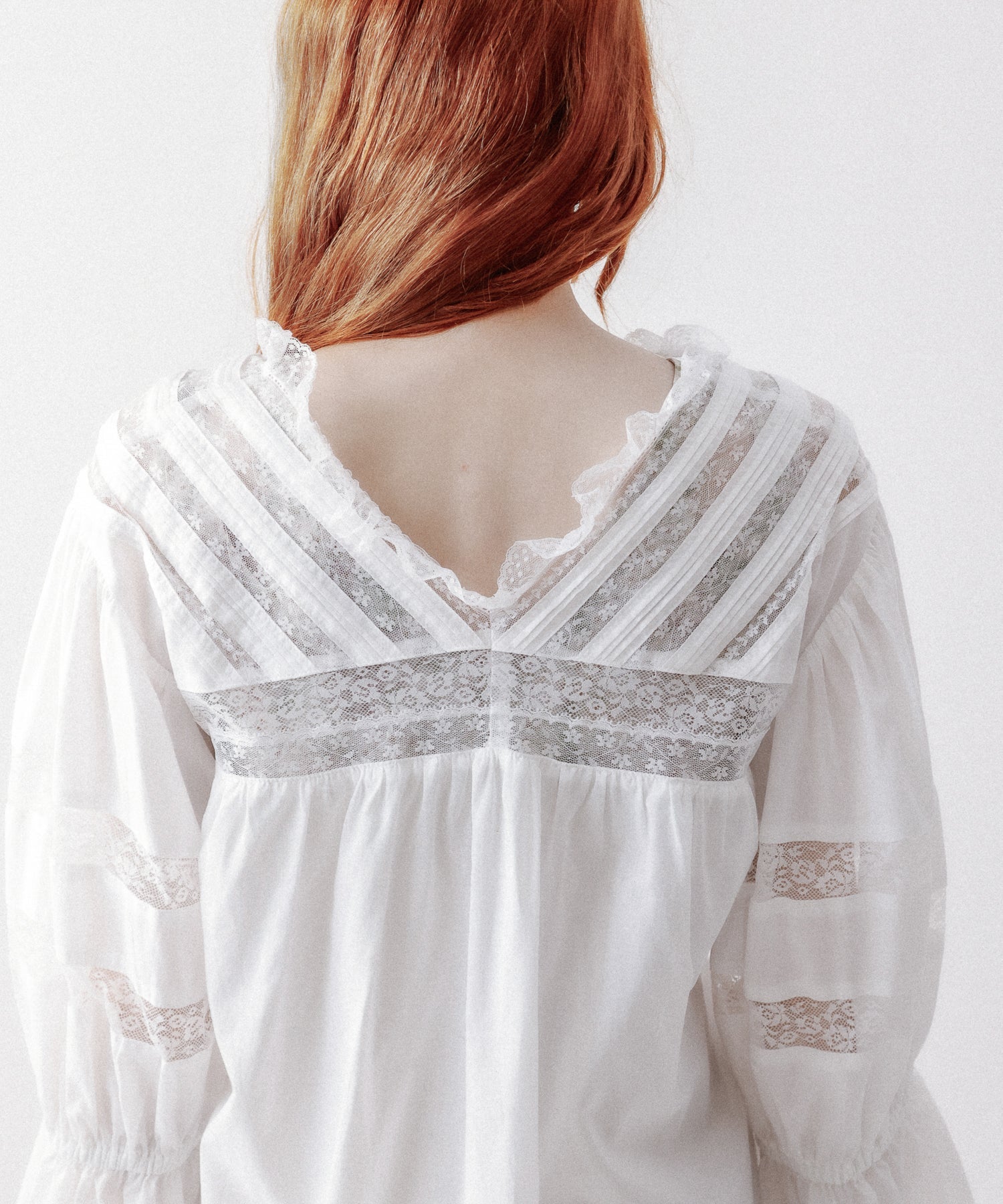 Lace mix Victorian tunic