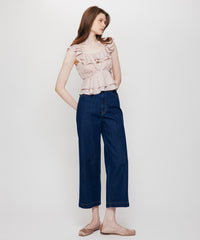 Petit bouquet フリルブラウス