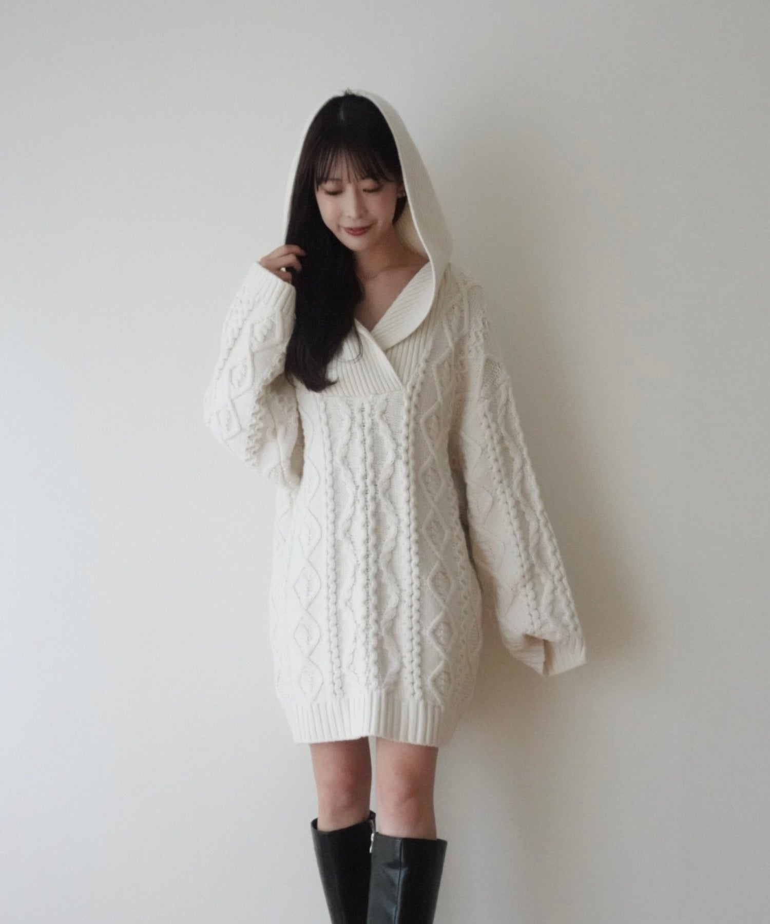 フィッシャーマンオーバーニット