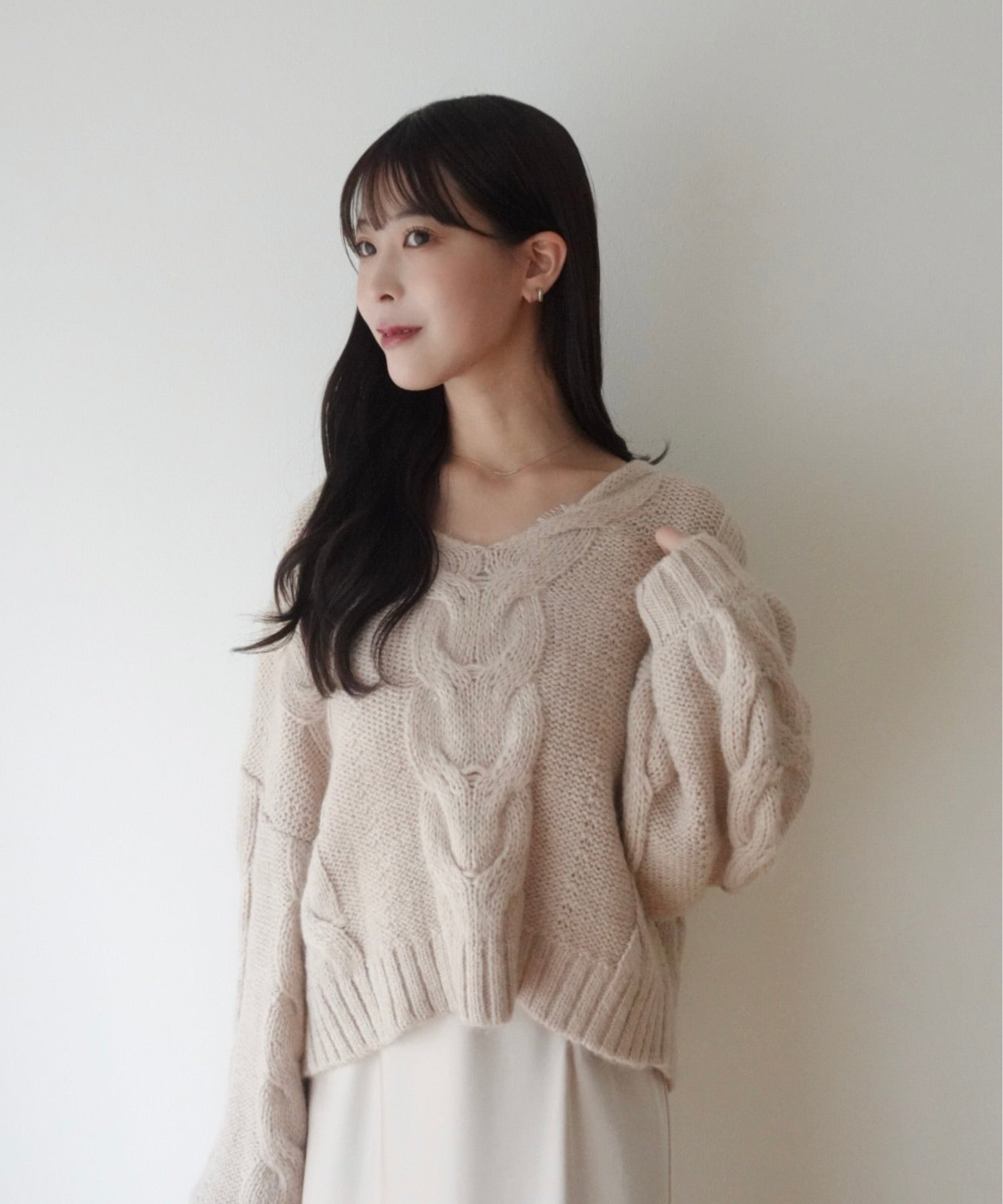 BIG 絞花針織運動衫