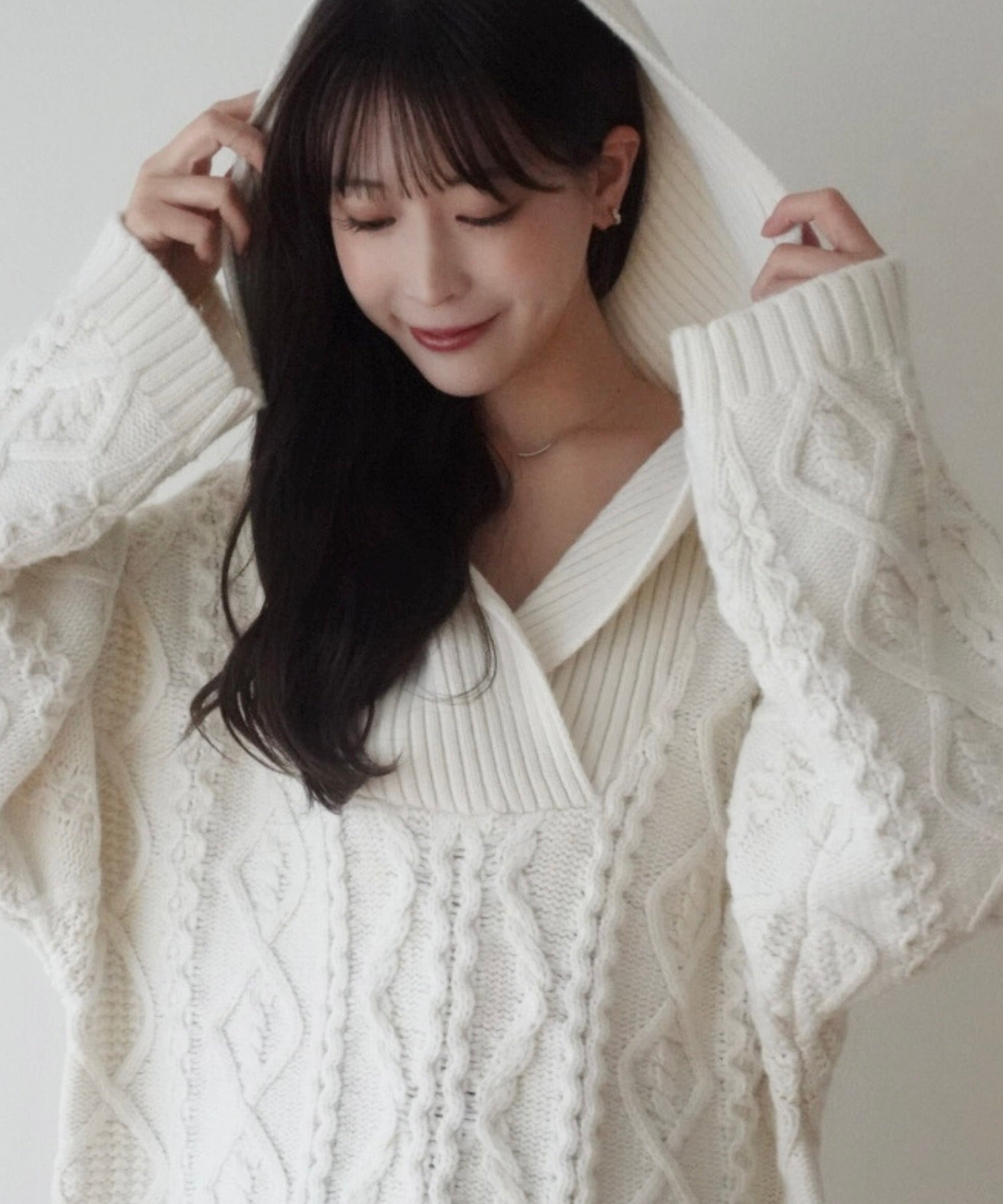 フィッシャーマンオーバーニット