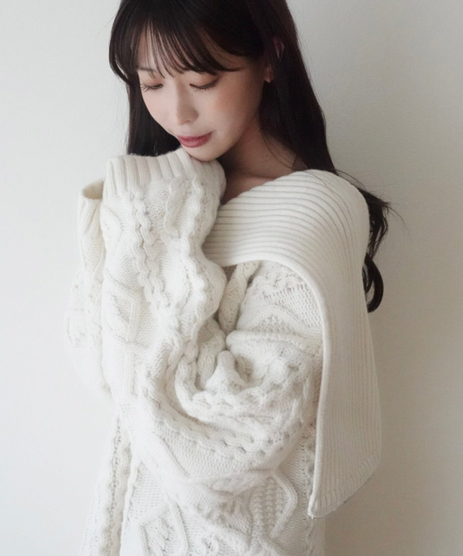 フィッシャーマンオーバーニット