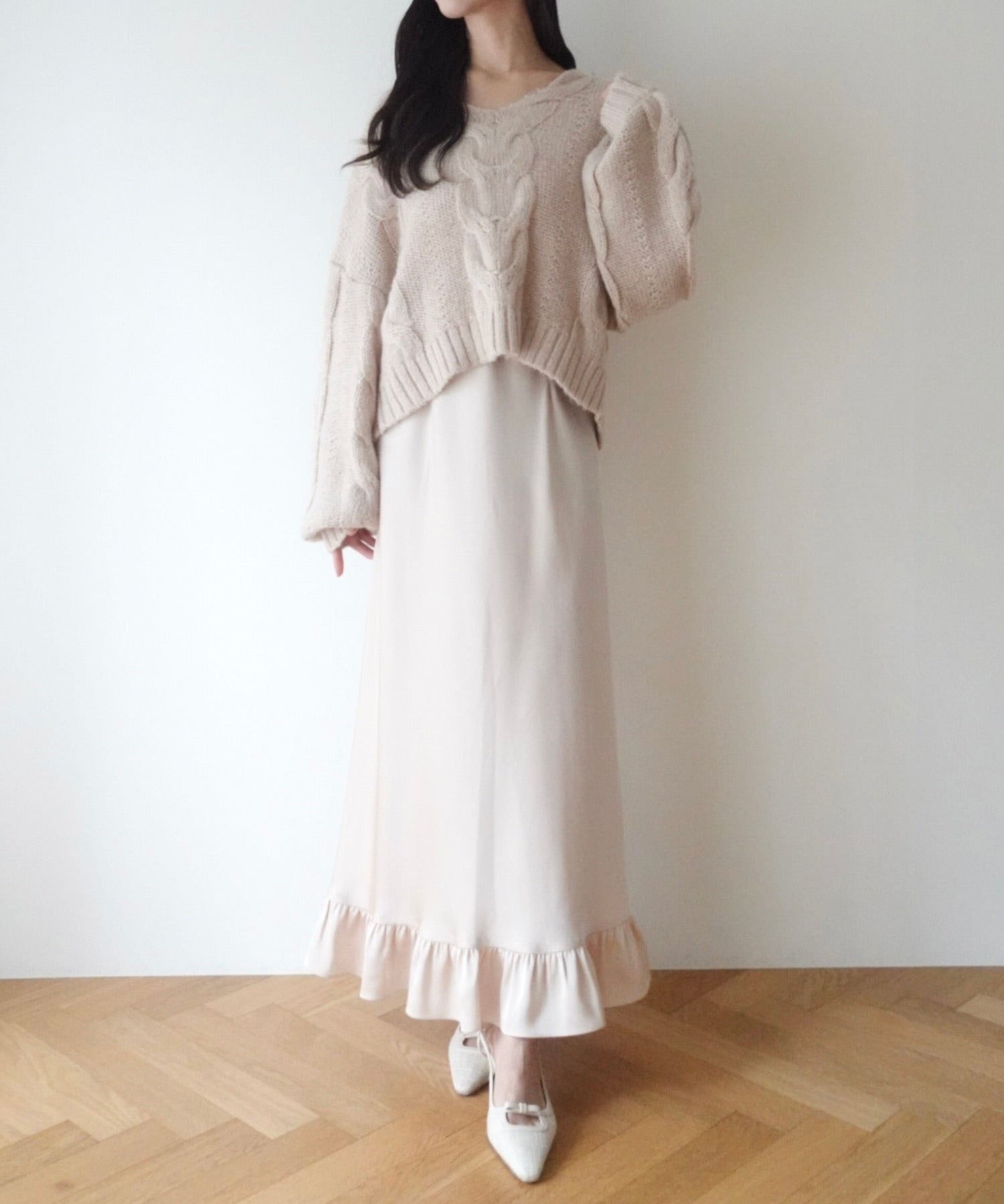 BIG 絞花針織運動衫