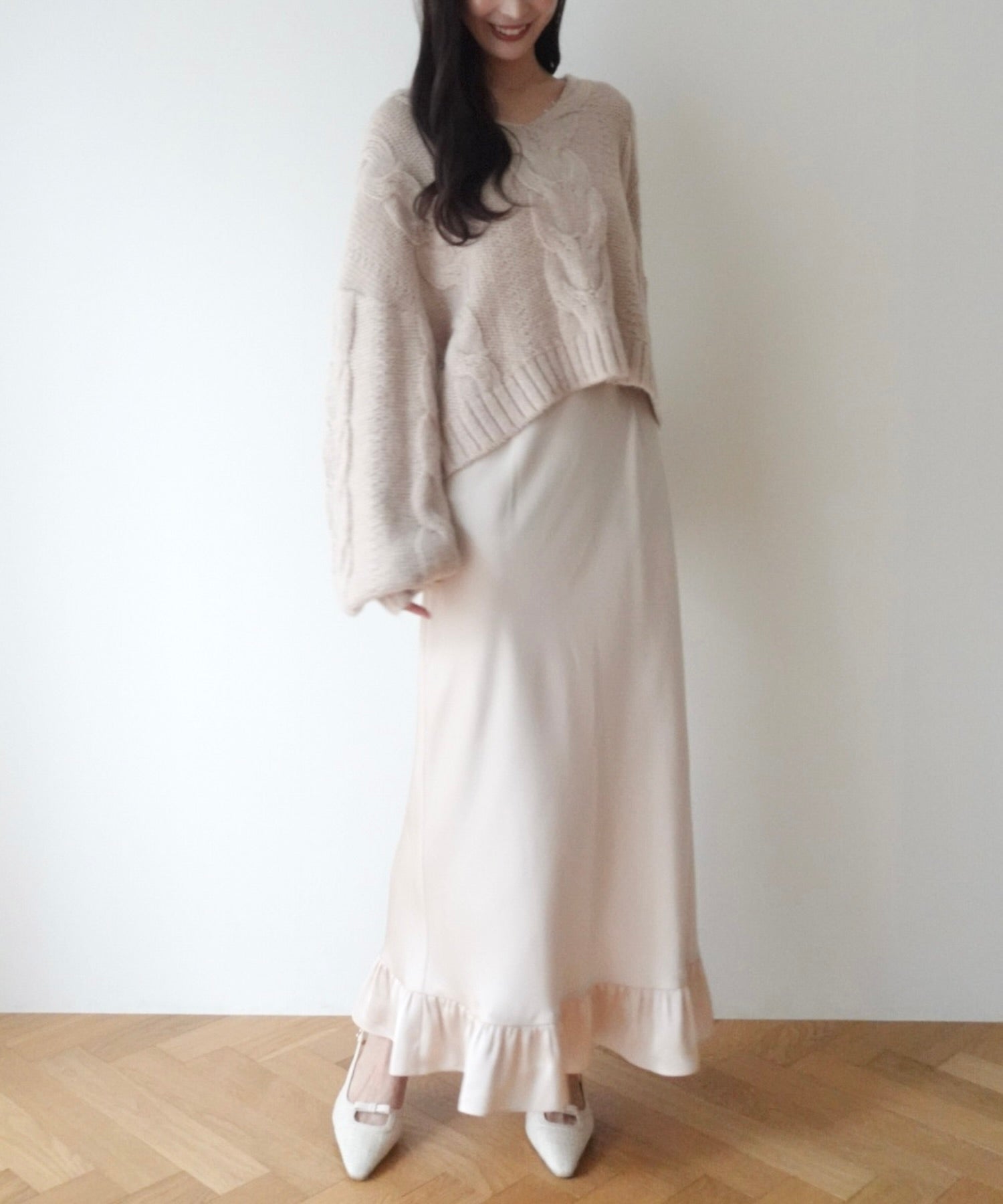 BIG 絞花針織運動衫