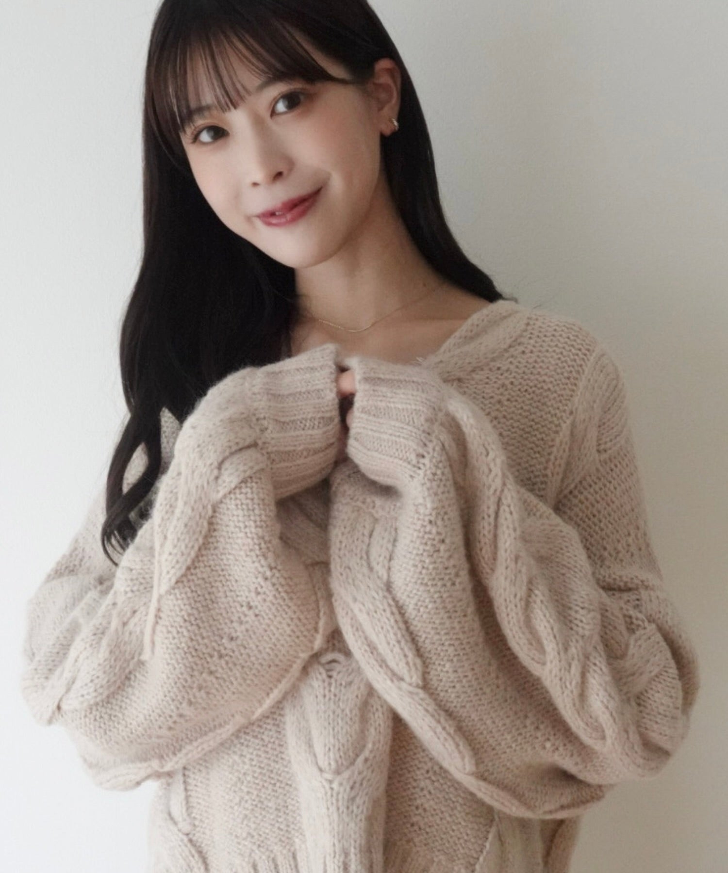 BIG 絞花針織運動衫