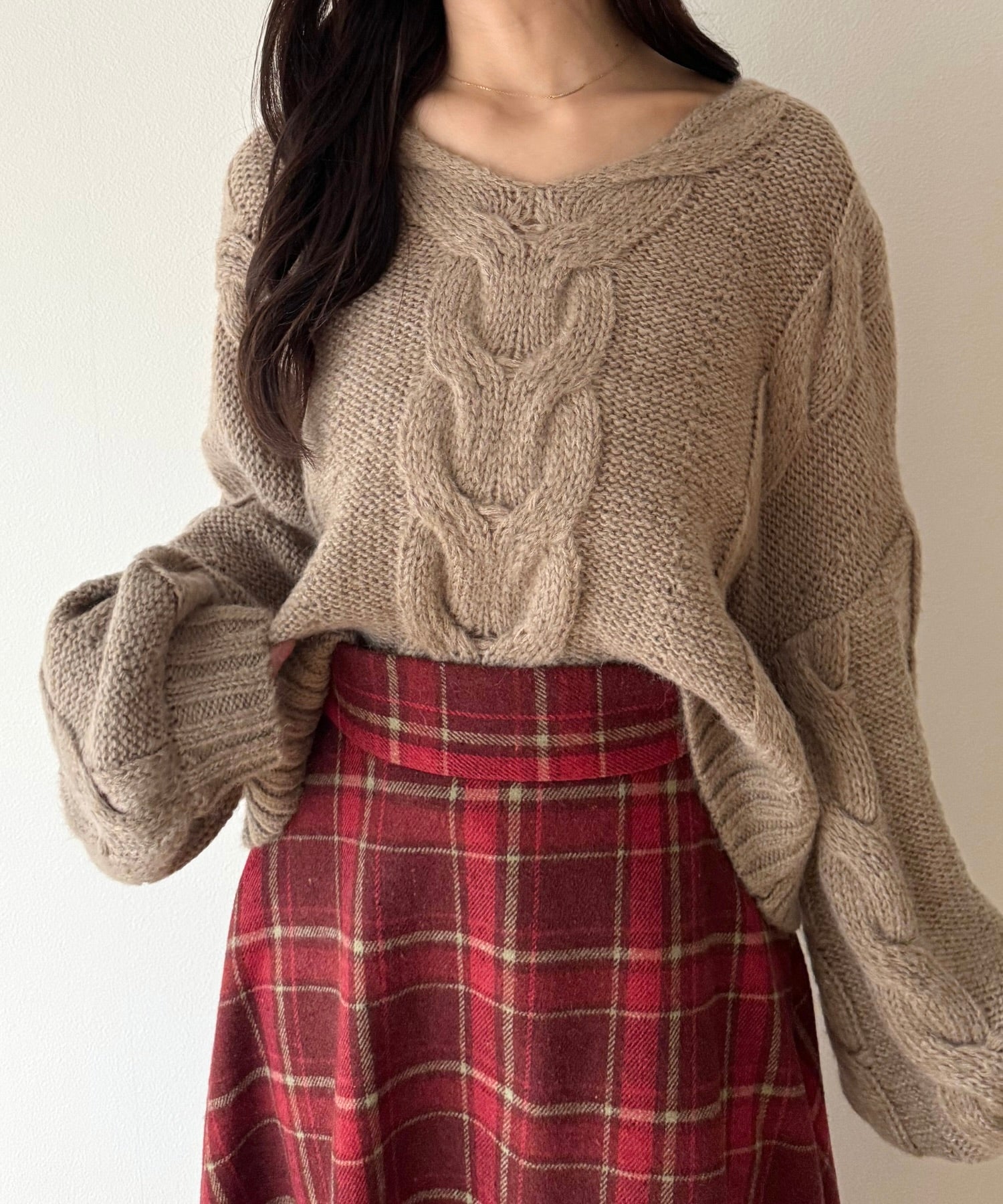 BIG 絞花針織運動衫