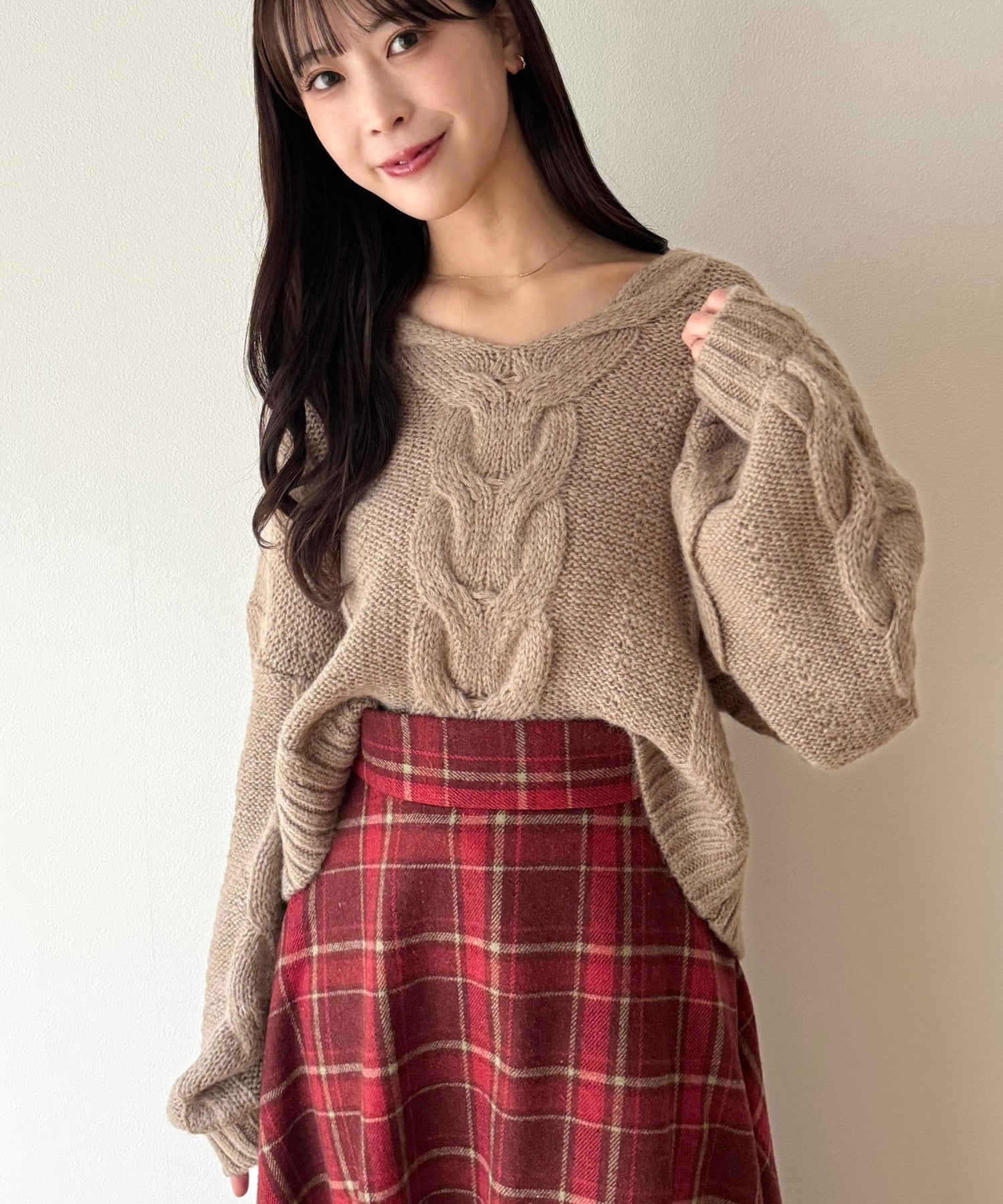 BIG 絞花針織運動衫