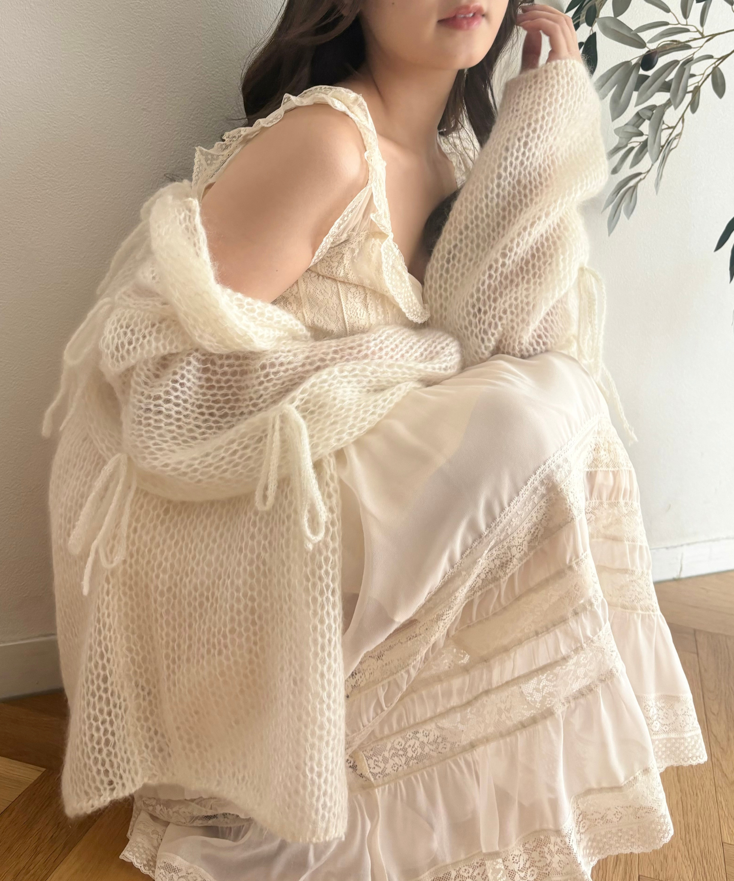 蕾絲雪紡維多利亞連身裙