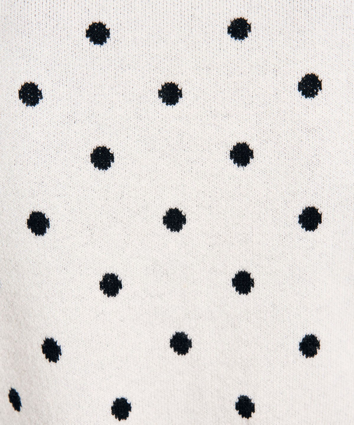 WOOLドットハート釦カーディガン
