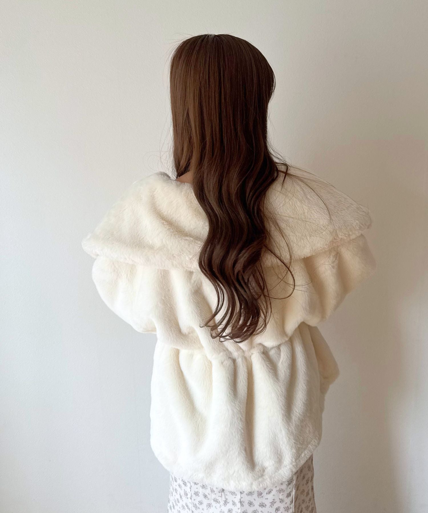 【予約】エコファーリバーシブルパファーコート