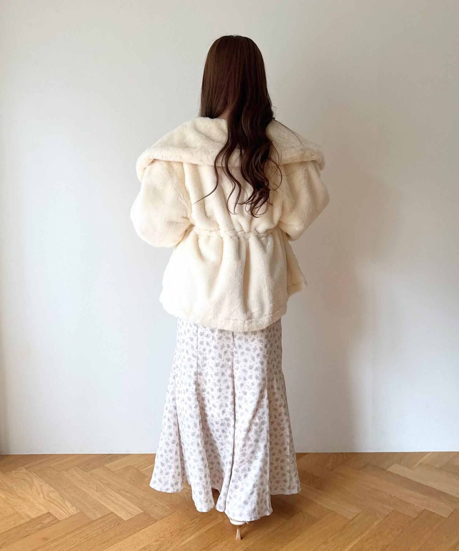 【予約】エコファーリバーシブルパファーコート