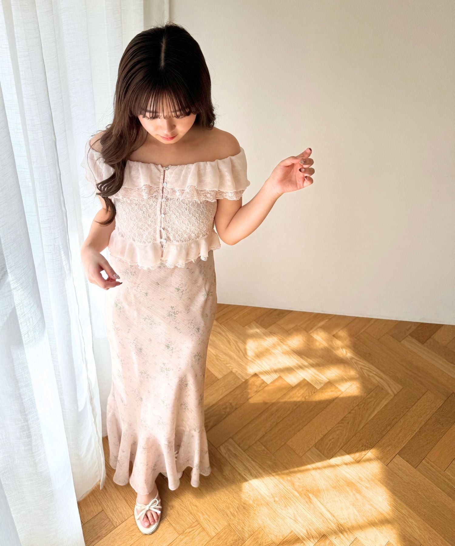 【予約】Eclat de Fleurマーメイドスカート