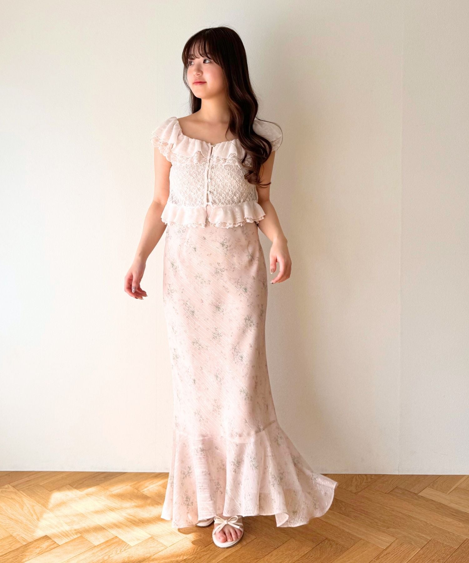 【予約】Eclat de Fleurマーメイドスカート