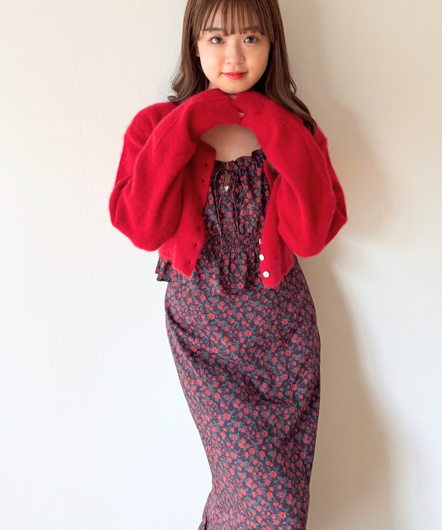 Fox blend キャミセットカーディガン