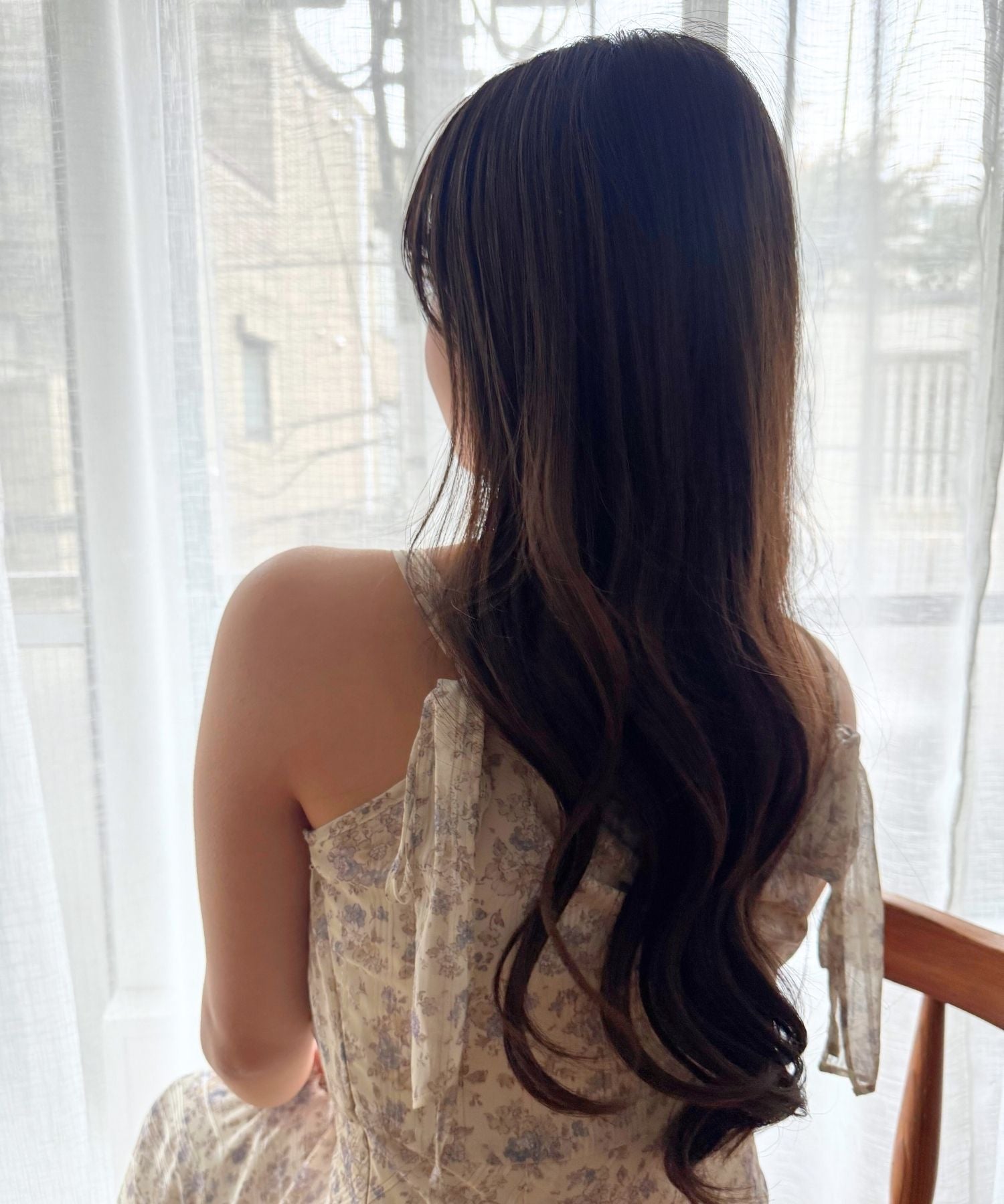 フルールラメシフォンキャミドレス